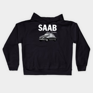SAAB 93 - advert Kids Hoodie